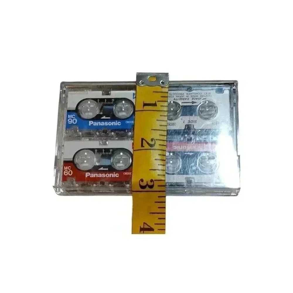 Panasonic & AT&T Micro Cassette Lot MC-60 MC-90 Used Minimal Wear with Case - Picture 4 of 4